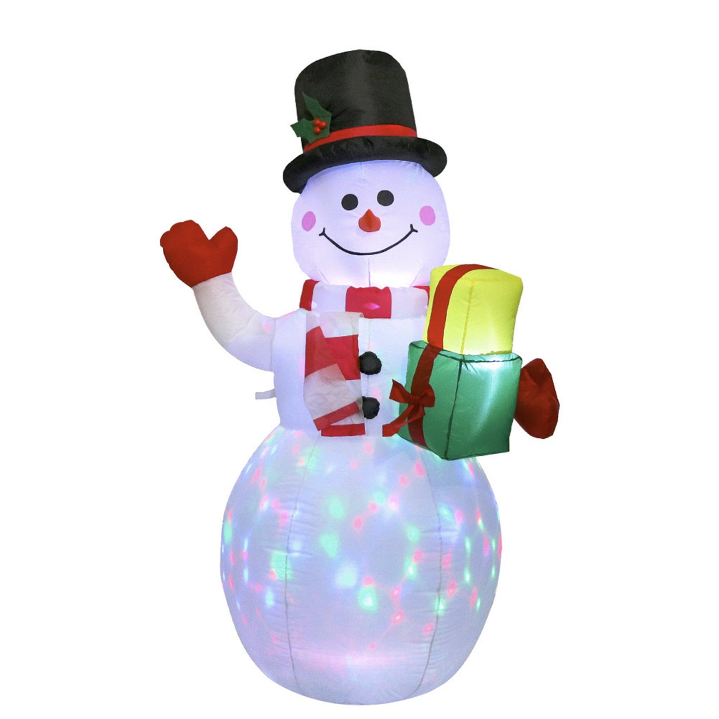 Christmas LED Inflatable Santa Tree Snowman & Gingerbread Man