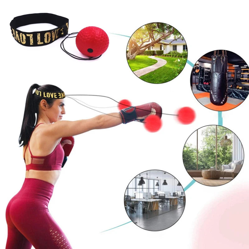 Boxing Head-mounted Speed Ball
