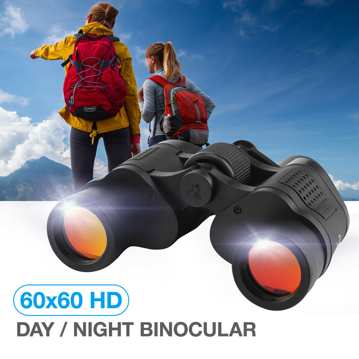 60x60 High Power Binoculars With Night Vision