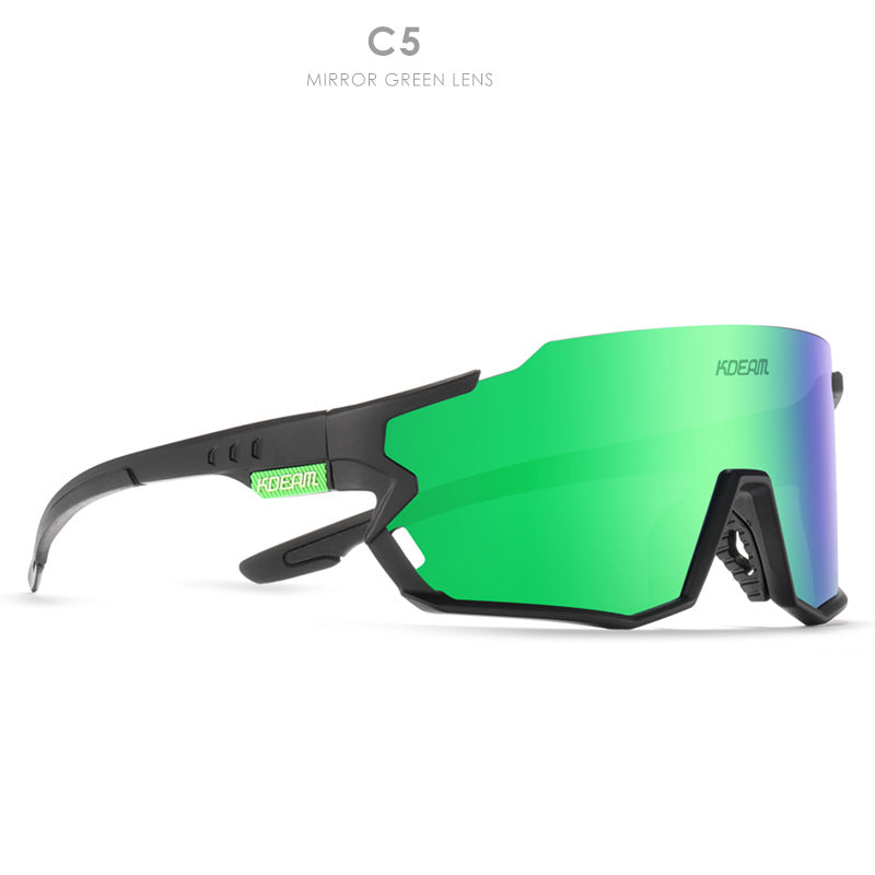 Polarized Cycling Glasses Outdoor Colorful Anti-Ultraviolet Sunglasses