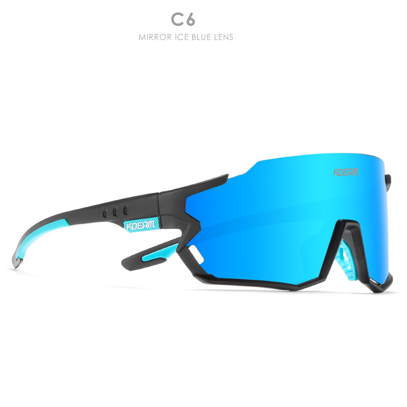 Polarized Cycling Glasses Outdoor Colorful Anti-Ultraviolet Sunglasses