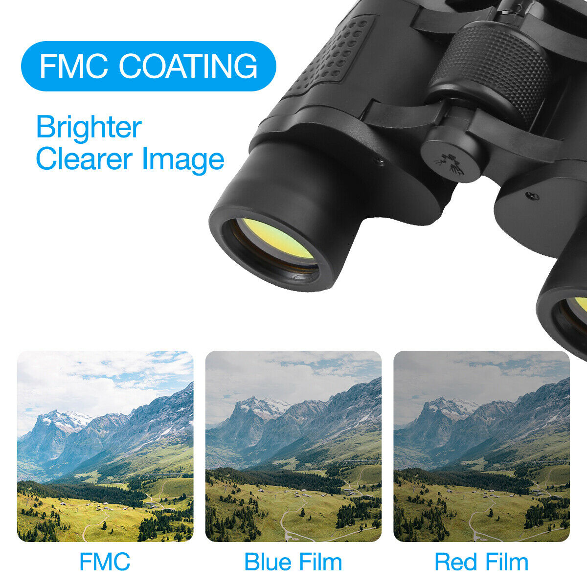 60x60 High Power Binoculars With Night Vision