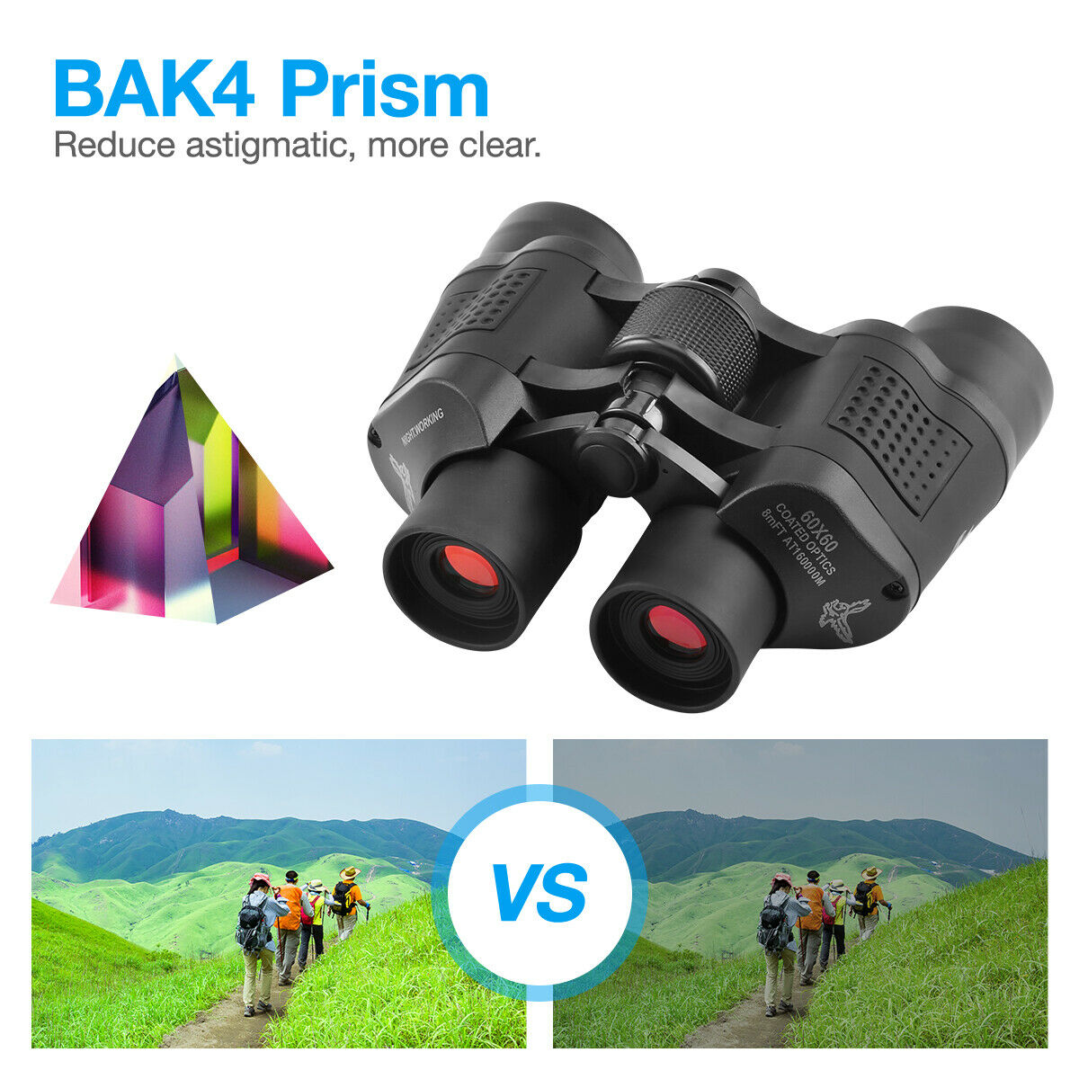 60x60 High Power Binoculars With Night Vision