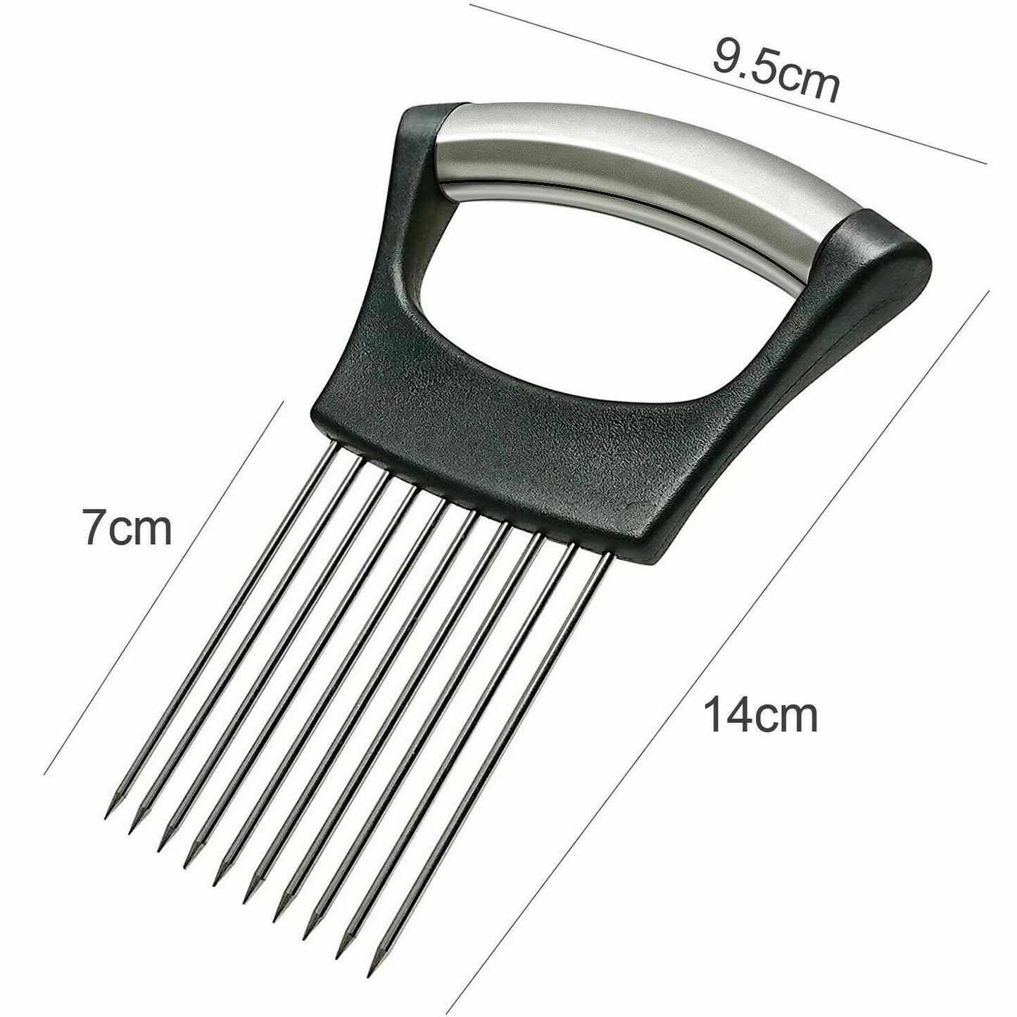 Stainless Steel Vegetable Holder Slicer Cutter