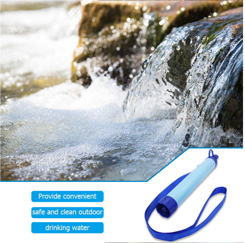 Emergency Outdoor Water Filter Straw