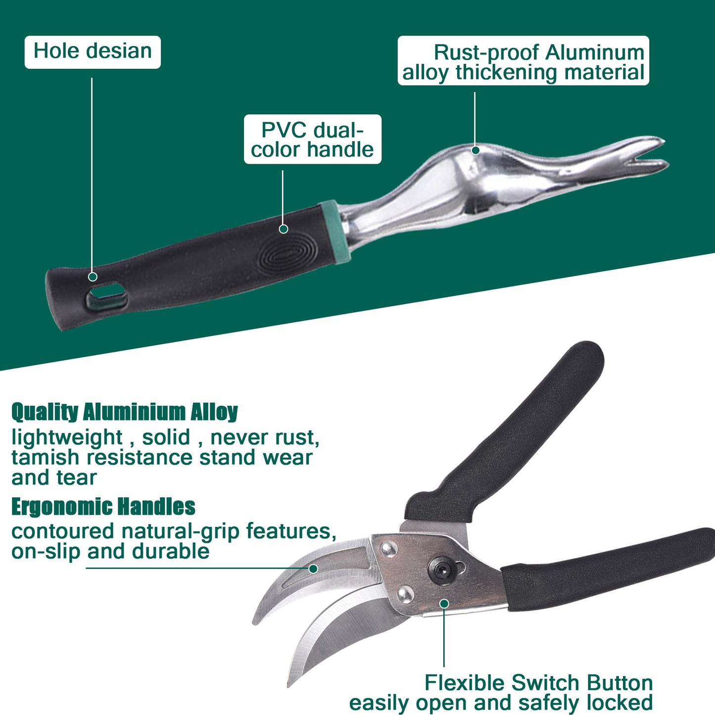 11PC Rust Resistant Gardening Kit