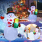 Christmas LED Inflatable Santa Tree Snowman & Gingerbread Man