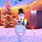 Christmas LED Inflatable Santa Tree Snowman & Gingerbread Man