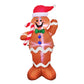 Christmas LED Inflatable Santa Tree Snowman & Gingerbread Man