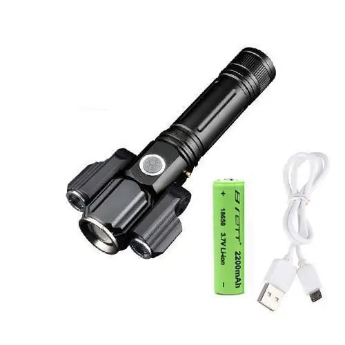 Mini Rechargeable Magnetic Flashlight