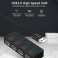 USB 2.0 HUB Multi Splitter 4 Expander Power Adapter