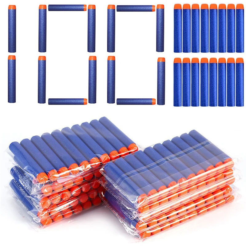 7.2cm 100pcs For Nerf Soft Bullets Darts