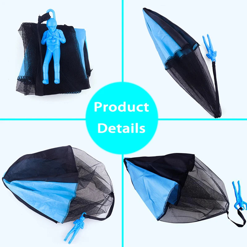 Hand Throw Mini Soldier Parachute Toy