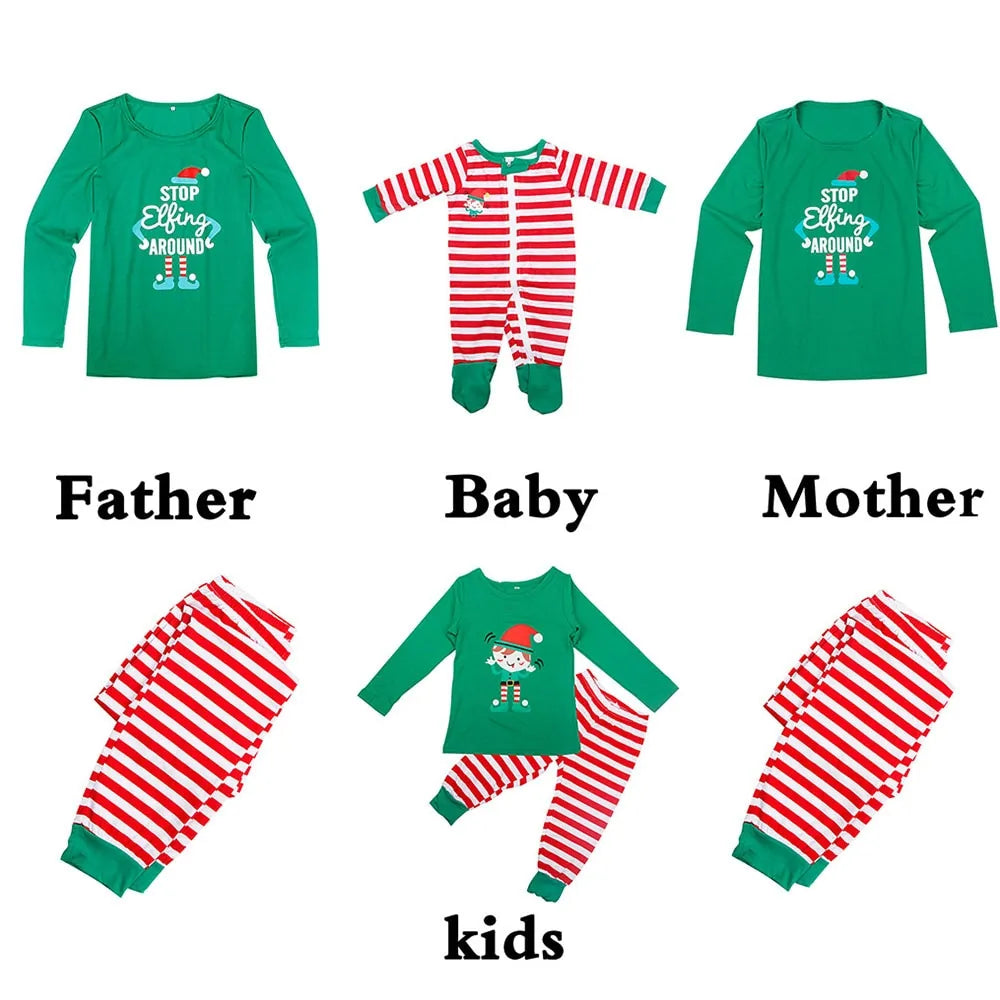 Christmas Family Pajamas Set