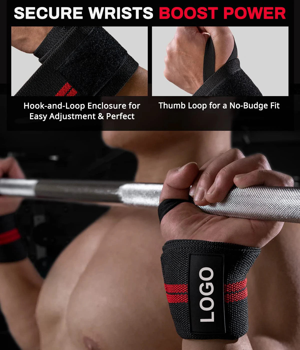 Weightlifting Wrist Straps