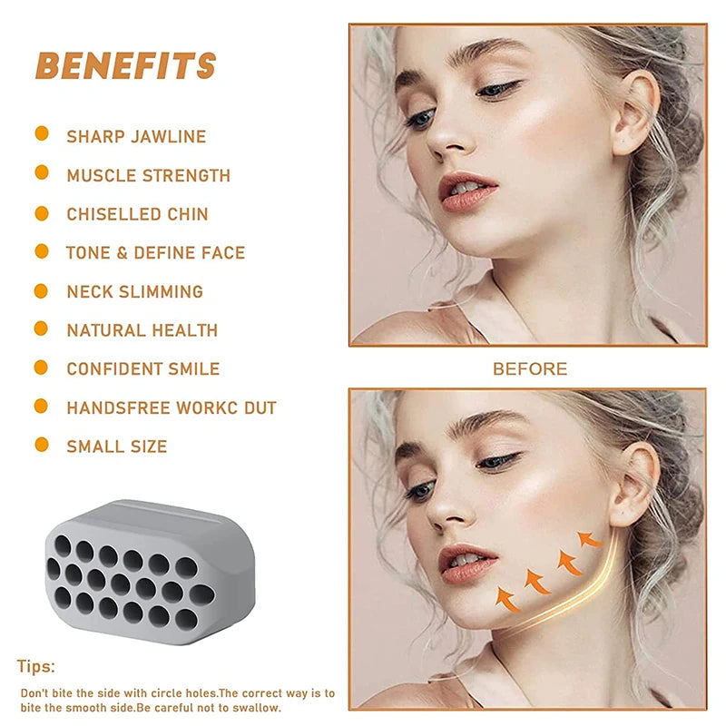 Silicone Jaw and Chin Exerciser