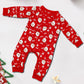 Christmas Family Pajamas - Santa Claus/Ho Ho Ho Print