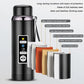 600-1500ml Stainless Steel Thermos Bottle LED Temperature