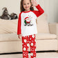 Christmas Family Pajamas - Santa Claus/Ho Ho Ho Print