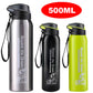 500ML Water Bottle Vacuum Stainless Steel with Straw