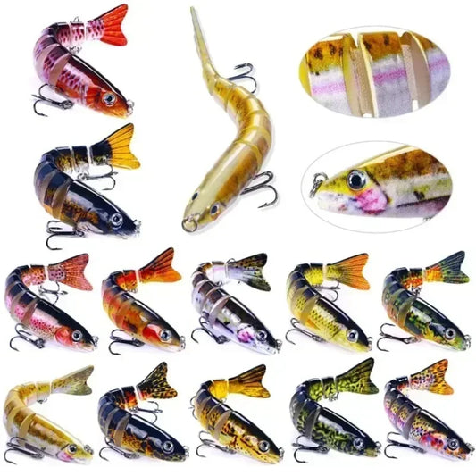 Multi Section Lua Bait 12.8cm 18g Artificial Fish