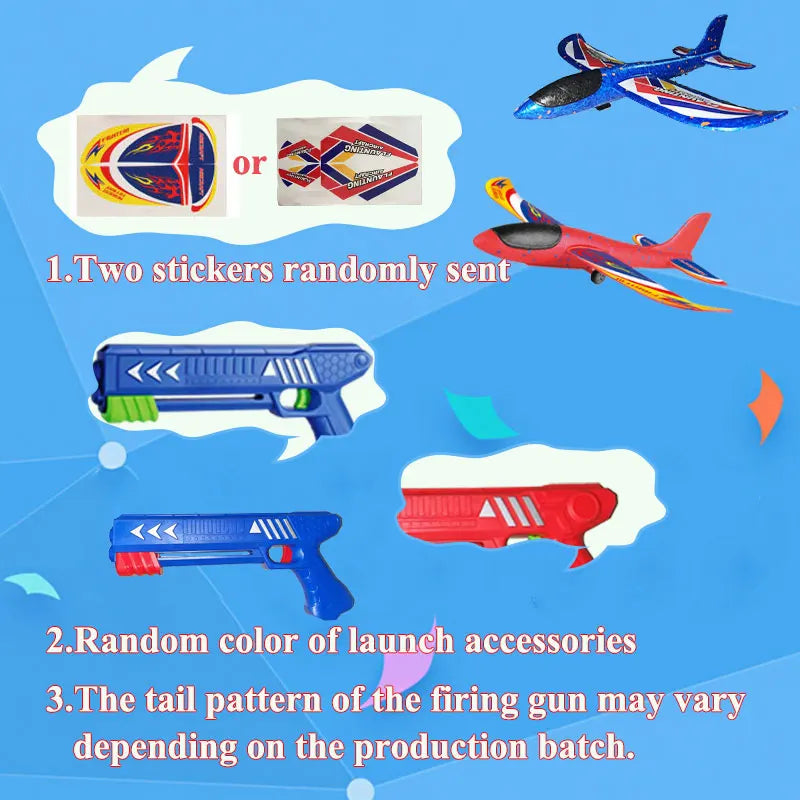 Kids Foam Plane Launcher