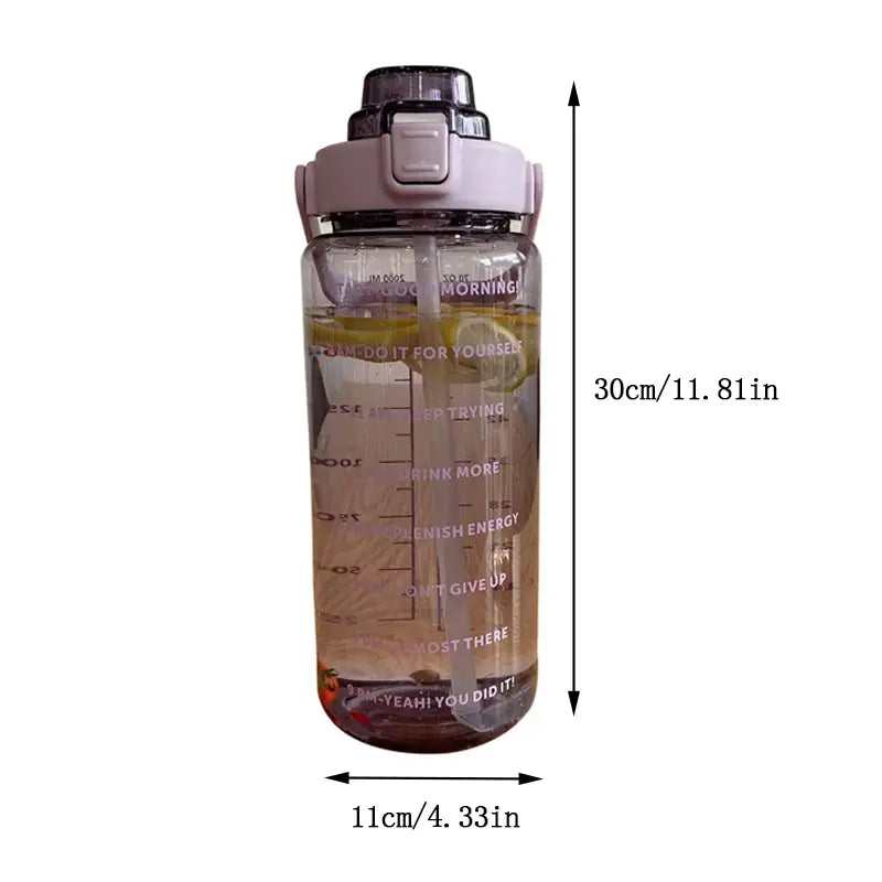 2000ml Large Capacity  Water Bottle