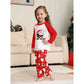 Christmas Family Pajamas - Santa Claus/Ho Ho Ho Print