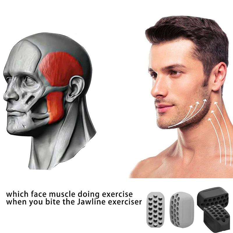 Silicone Jaw and Chin Exerciser