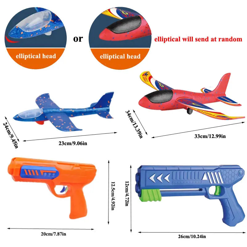 Kids Foam Plane Launcher