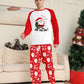 Christmas Family Pajamas - Santa Claus/Ho Ho Ho Print