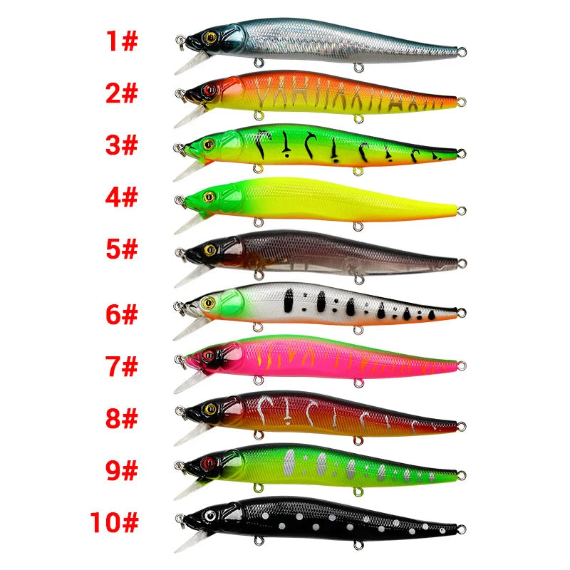 1pcs Fishing Lure 11.5cm/14g Minnow Crankbait Wobblers