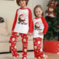 Christmas Family Pajamas - Santa Claus/Ho Ho Ho Print