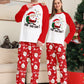 Christmas Family Pajamas - Santa Claus/Ho Ho Ho Print