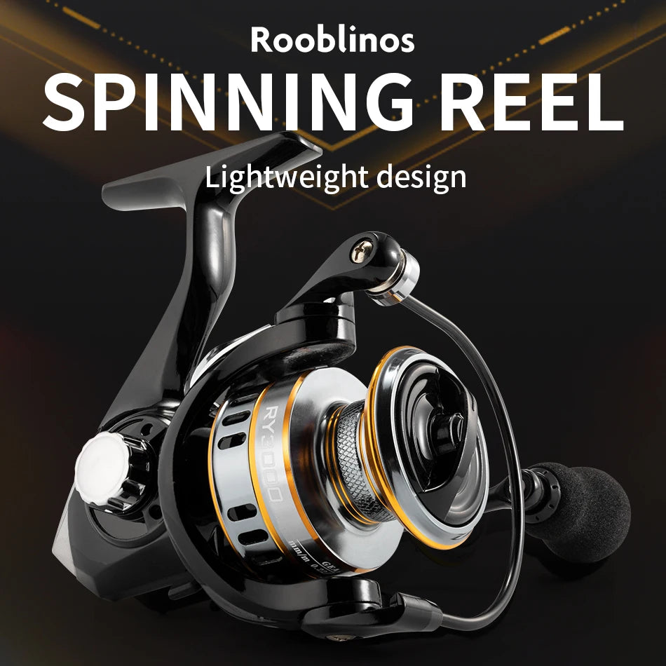 ROOBLINOS RY Spinning Reels Saltwater Freshwater Fishing Reel