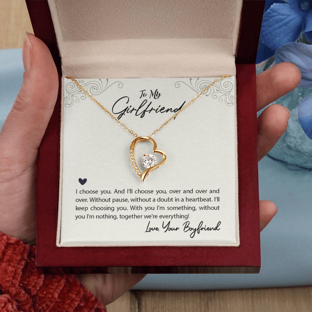 Forever Love Necklace - For Girlfriend