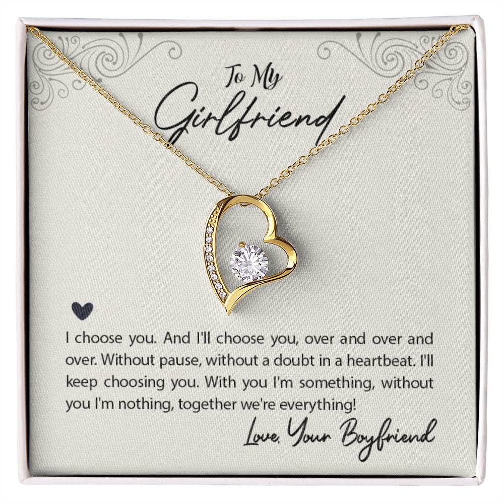 Forever Love Necklace - For Girlfriend