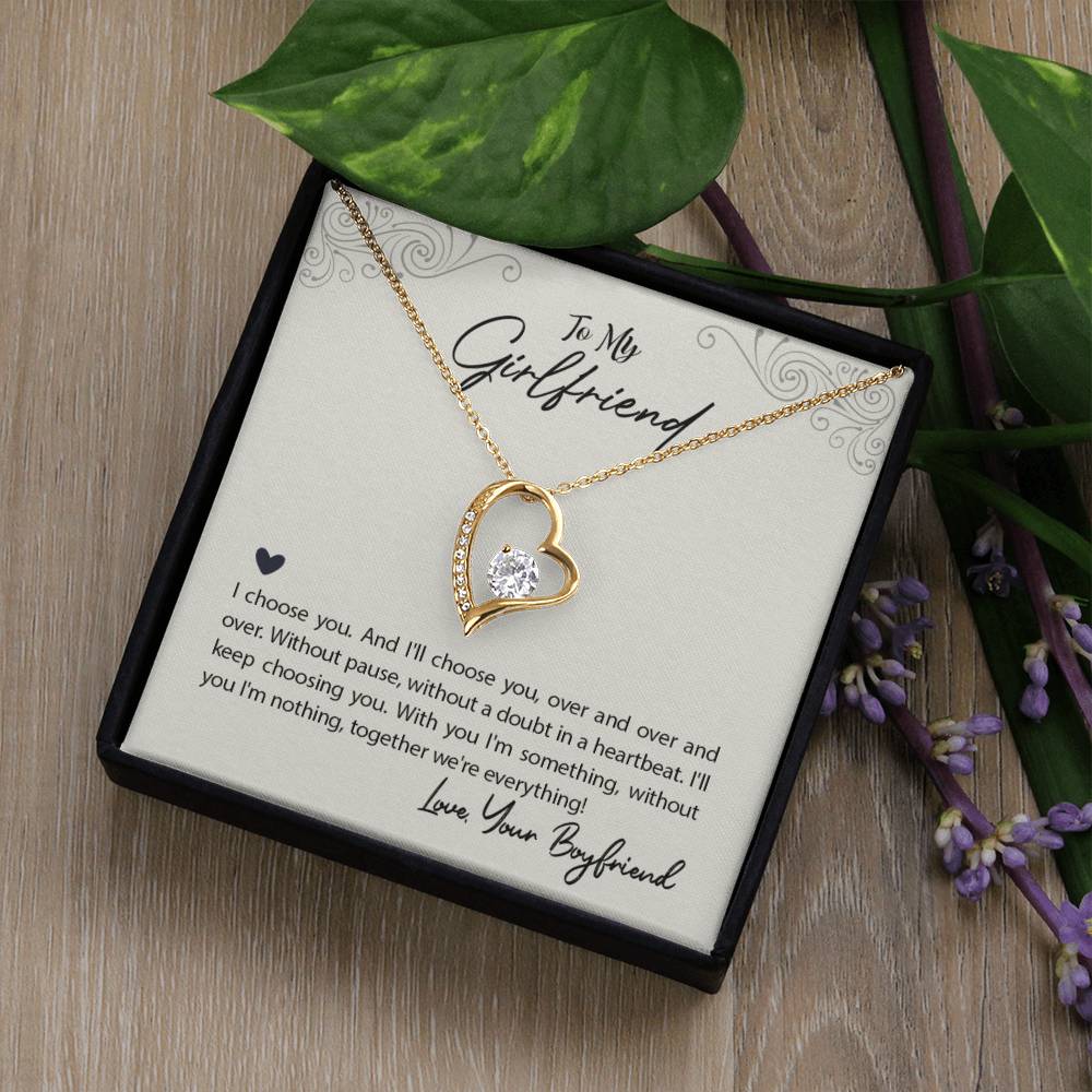 Forever Love Necklace - For Girlfriend