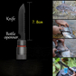 Outdoor Defense Tactical Stick Alpenstock Hiking Camping Equipment Multifunctional Walking Stick