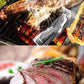 Stainless Steel Smoke Pipe Barbecue Charcoal Barbecue Plate Rack Accessories