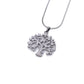 Big Tree Of Life Pendant Necklaces Drilling CZ Zircon Multi Layers Chains Long Necklace Jewelry Gifts For Her