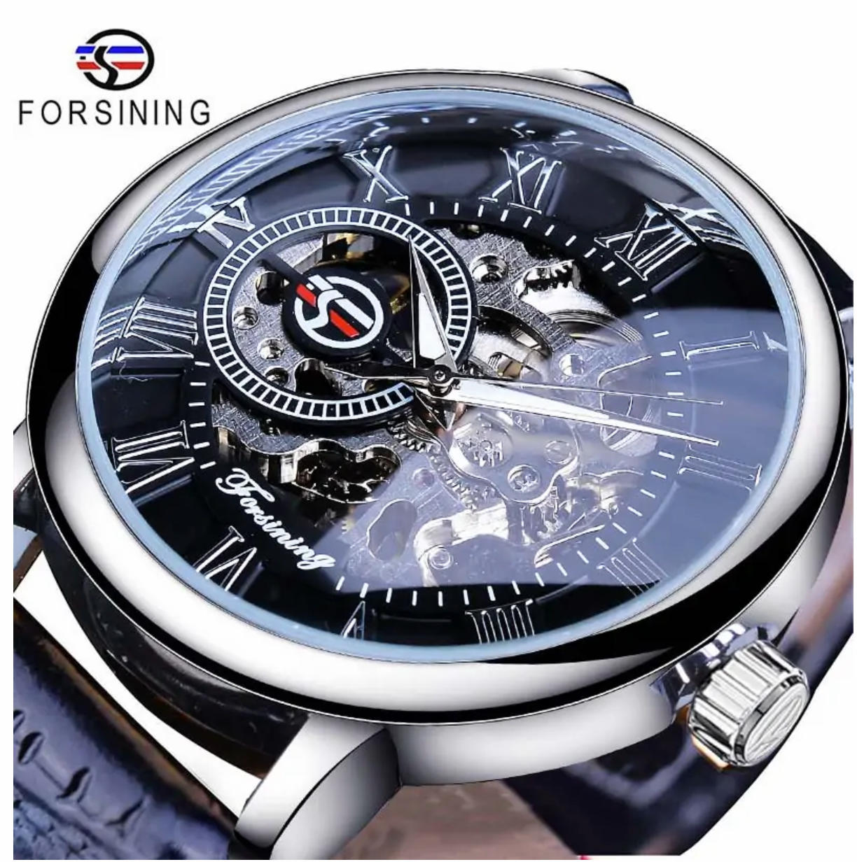 Mens Luxury Elegant Watch - Silver
