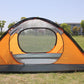 Lightweight Backpacking Double Camping Tent - Orange